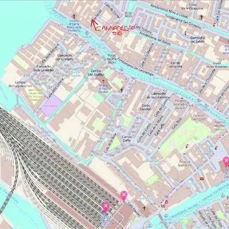 아파트 A Due Passi Dall'antico Ghetto, Sestiere Di Cannaregio